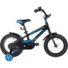 Детский велосипед NOVATRACK DODGER 14” NEW чёрный 145ADODGER.BK22