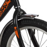 Детский велосипед NOVATRACK URBAN 18” чёрно-оранжевый 183URBAN.BK22