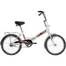 Складной велосипед NOVATRACK TG-20 CLASSIC 2,0 белый 20FTG301V.WT20
